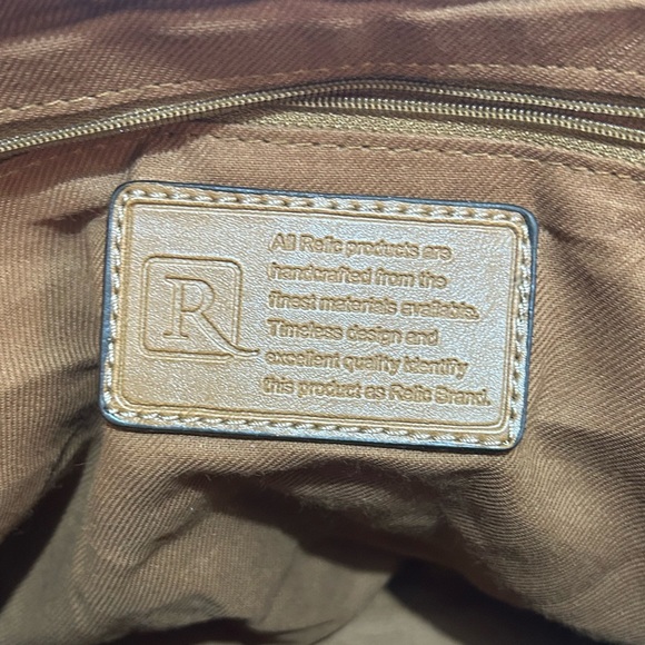 NWT RELIC BY FOSSIL FLORAL SHOULDER BAG WITH LEATHER TRIMS - Picture 8 of 9